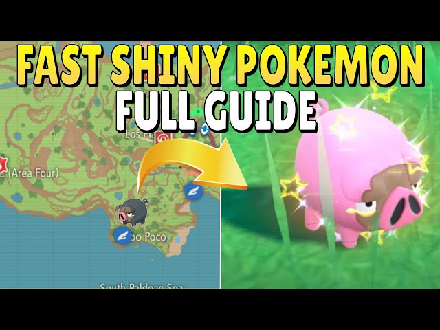 FULL GUIDE to OUTBREAK Shiny Hunting in Pokemon Scarlet and Violet
