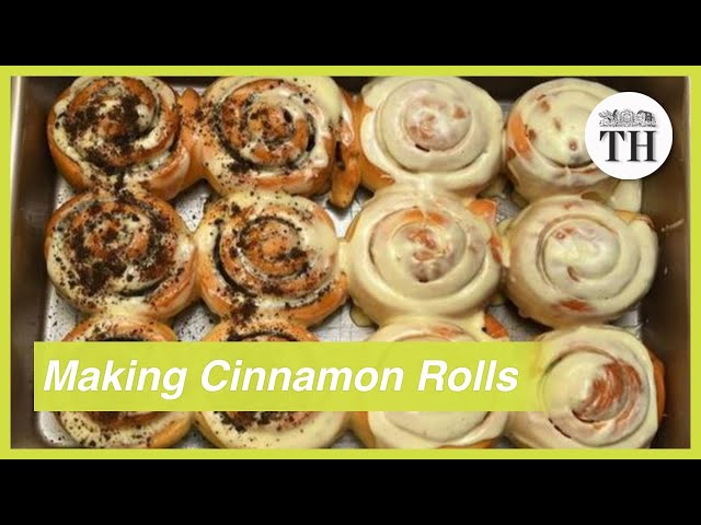 The art of making cinnamon rolls