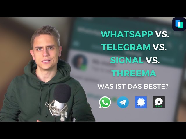 WhatsApp vs. Telegram vs. Signal: Was ist der beste Chatdienst?