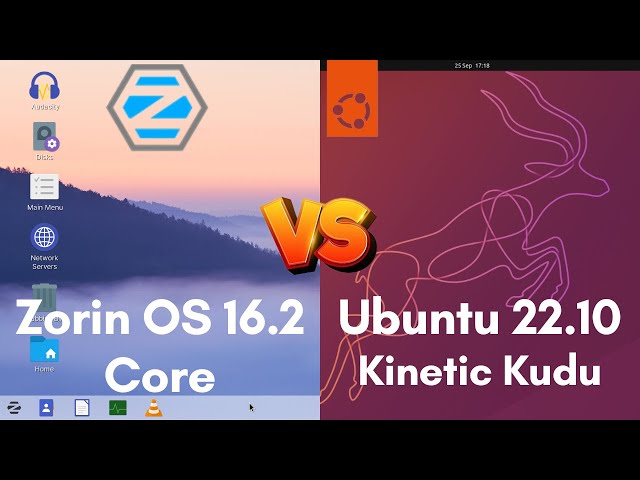 Ubuntu 22.10 VS Zorin OS 16.2 (RAM Consumption)