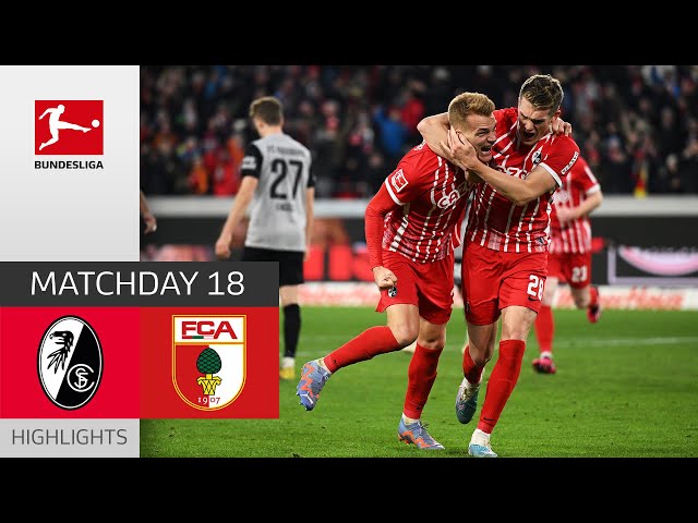 SC Freiburg - FC Augsburg 3-1 | Highlights | Matchday 18 – Bundesliga 2022/23