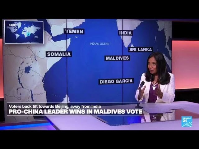 Landslide win for pro-China leader's party in Maldives parliamentary vote • FRANCE 24 English