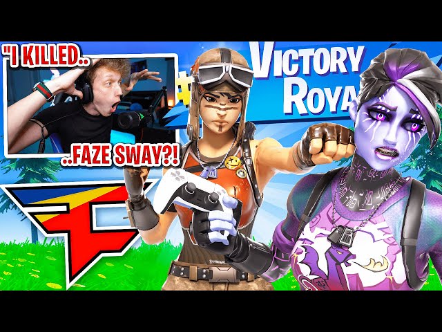 I killed FAZE SWAY in my custom scrims and THIS happened...