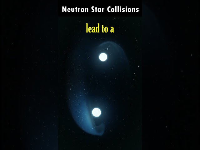 Neutron Star Collisions  #space