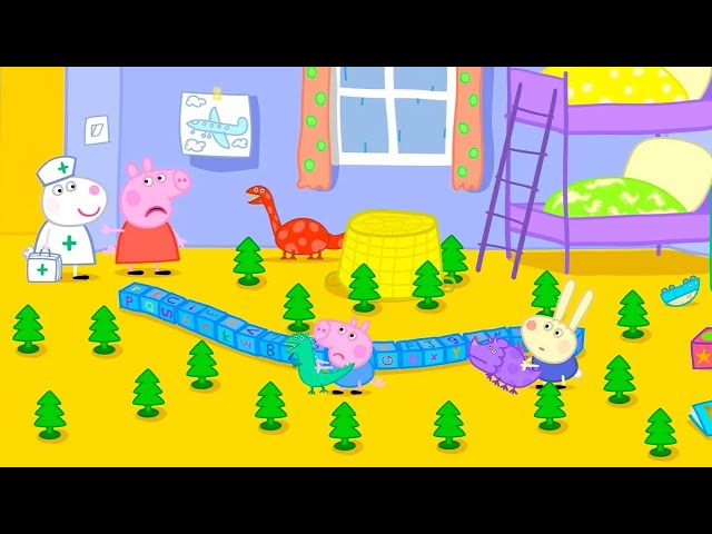 Richard Rabbit Comes To Play! 🦖 | Peppa Pig Official Full Episodes