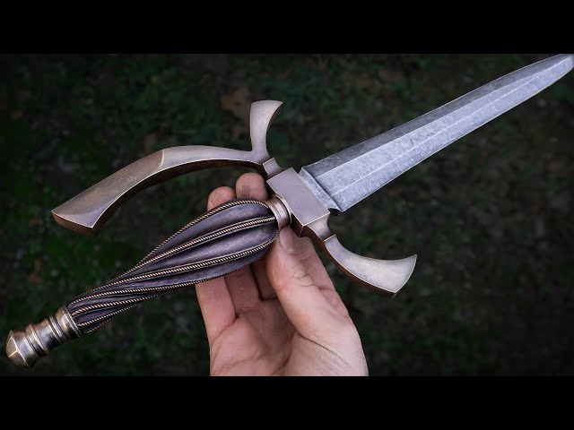 Knife Making: Quillon Dagger Made From Scraps