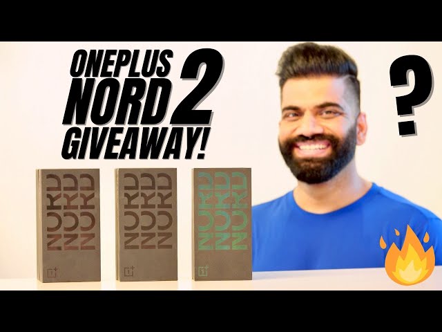 🔴OnePlus NORD 2 Launch Event & 3x GIVEAWAY🔥🔥🔥