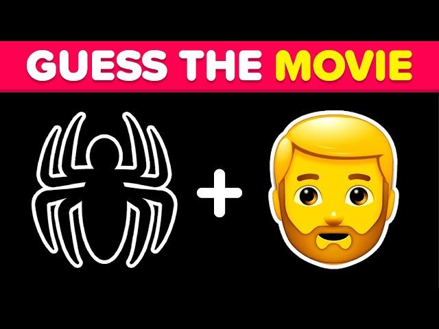 Guess The Movie By Emoji! 🎬🍿 | Emoji Quiz