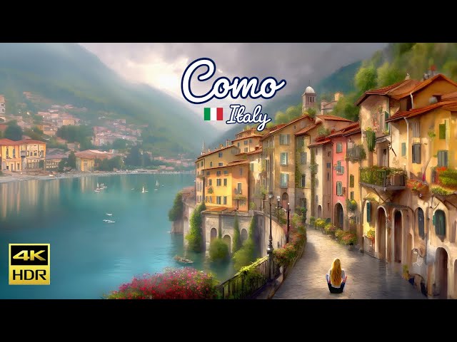 Como, Italy 🇮🇹 - An Italian Paradise - 4k HDR 60fps Walking Tour (▶93min)