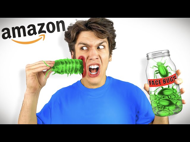Testing 100 CURSED Amazon Products (Dangerous)