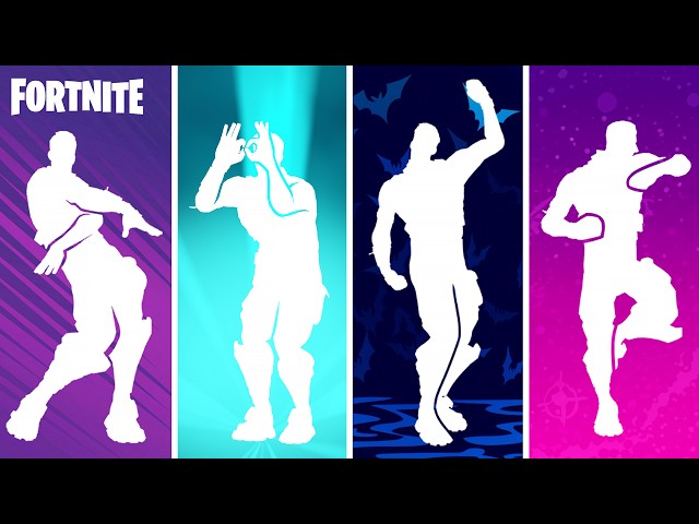 TOP 100 LEGENDARY FORNITE DANCES WITH THE BEST MUSIC