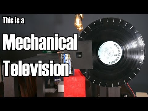Mechanical Television: Incredibly simple, yet entirely bonkers