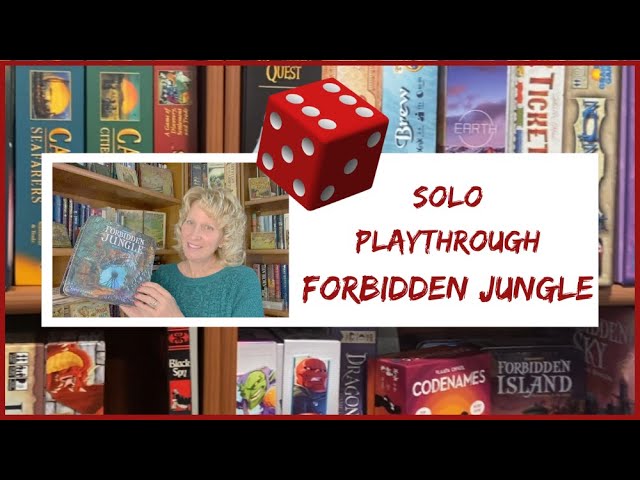 How to Play Forbidden Jungle with Solo Playthrough #boardgames #sologameplay