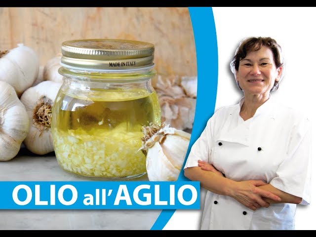 come fare l'olio all'aglio - La Cucina della Laura