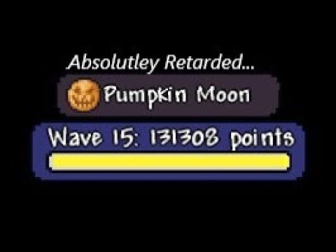 Terraria: Zenith vs Pumpkin Moon (Expert Mode)
