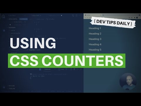 DevTips Daily: Using CSS Counters