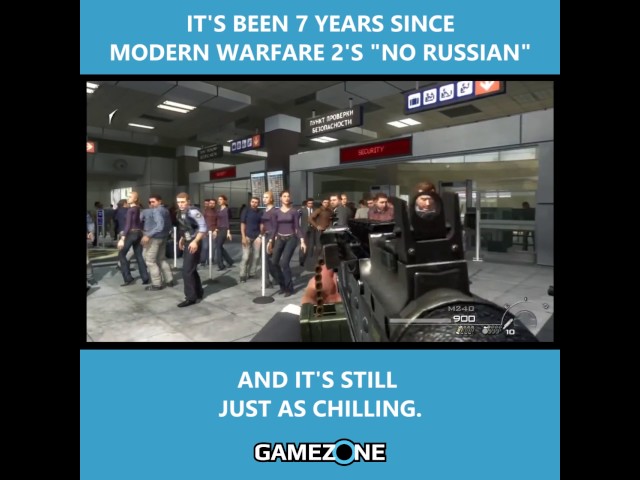 Call of Duty: Modern Warfare 2's "No Russian" Level - 7th Anniversary