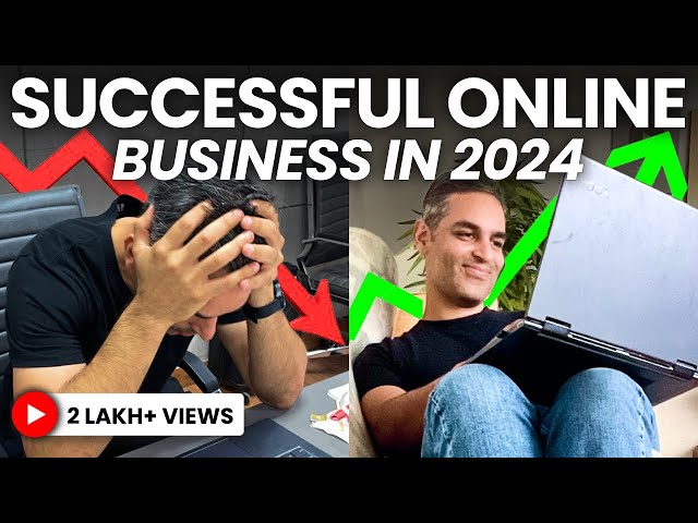 HOW to start an ONLINE BUSINESS in 2024 (for BEGINNERS)?! | Ankur Warikoo Hindi
