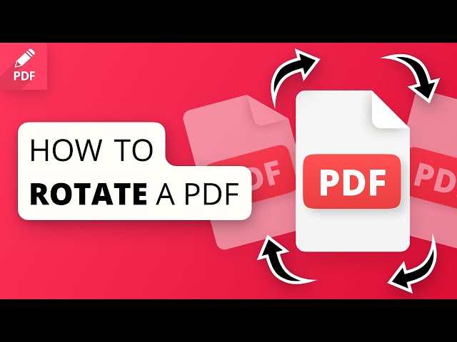 How to Rotate a PDF File