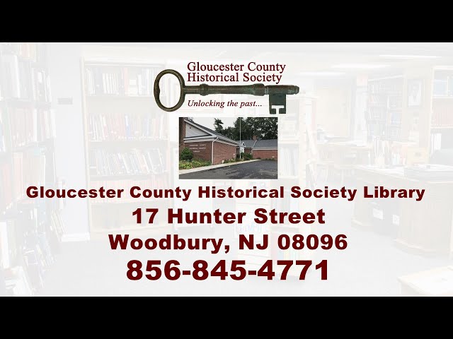 Gloucester County Historical Society Library Promo