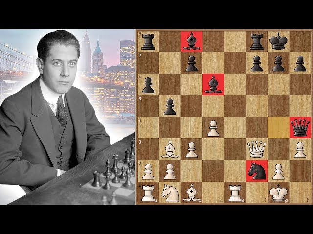 Marshall Saved his Famous Weapon for 8 Years Before Using it Against Capablanca