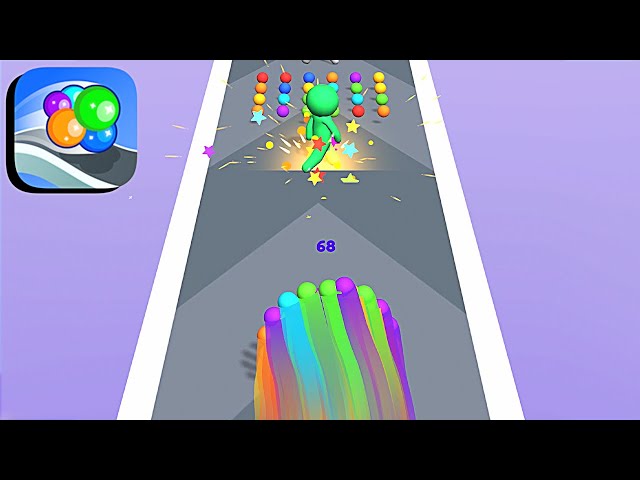 Paint Run ​- All Levels Gameplay Android,ios (Part 4)