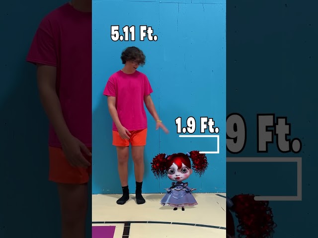 How Tall are Poppy Playtime Characters!