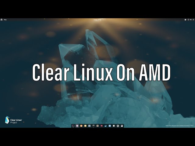Checking Out Clear Linux On AMD