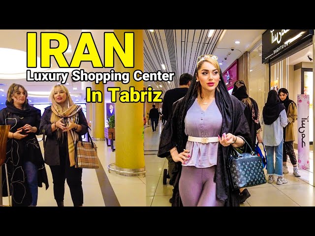 IRAN - Luxury Shopping Center In Tabriz 2022 laleh park Walking ایران