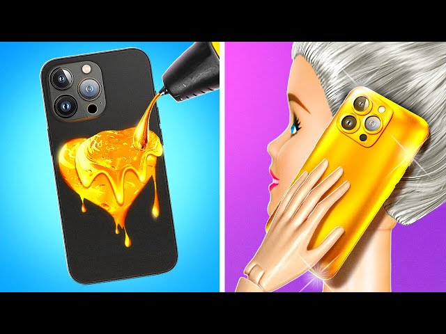 COOL DIY PHONE CRAFTS || Fun Crafting Hacks And DIY Ideas For Your Phone By 123 GO! Like