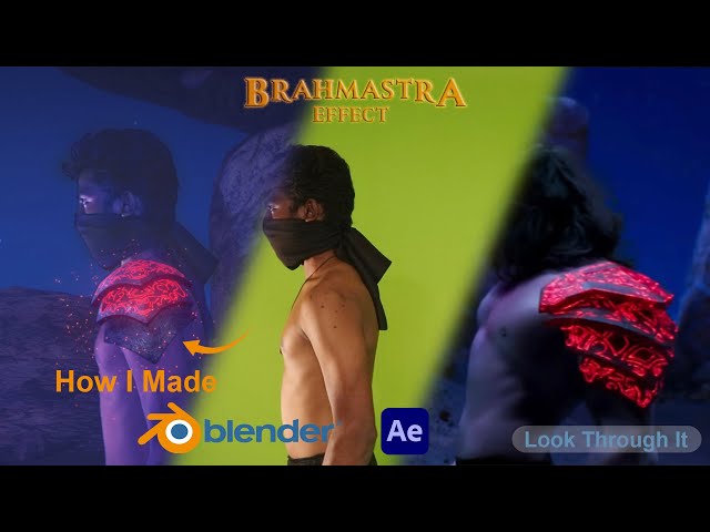 Recreated VFX of Brahmastra Effect | Blender | After Effects