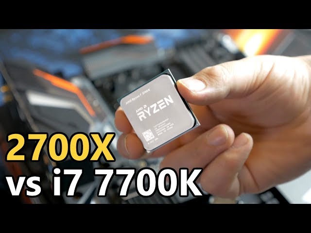 Ryzen 7 2700X vs i7 7700K SIDE BY SIDE REVIEW