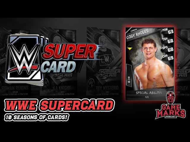 WWE Supercard Then and Now!