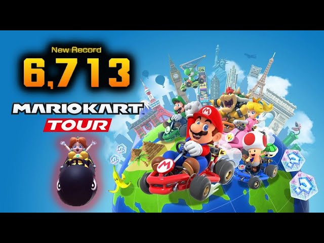💰 GOLD PASS 200cc!! Mario Kart Tour - High Score 6,713 - Part 2 iOS