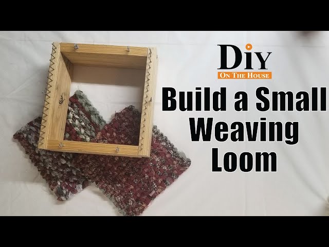 Make a Weaving Loom for Easy Weaving Project | Kids Weaving Projects