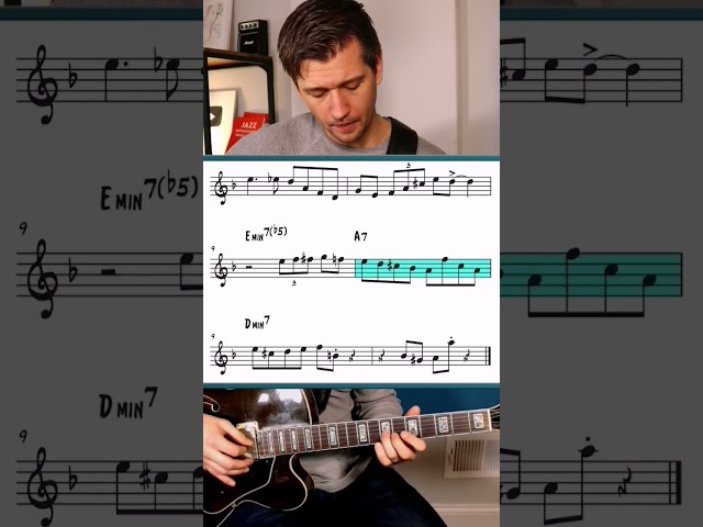 This Is a Perfect Bebop Jazz Solo #learnjazzstandards #jazz #shorts