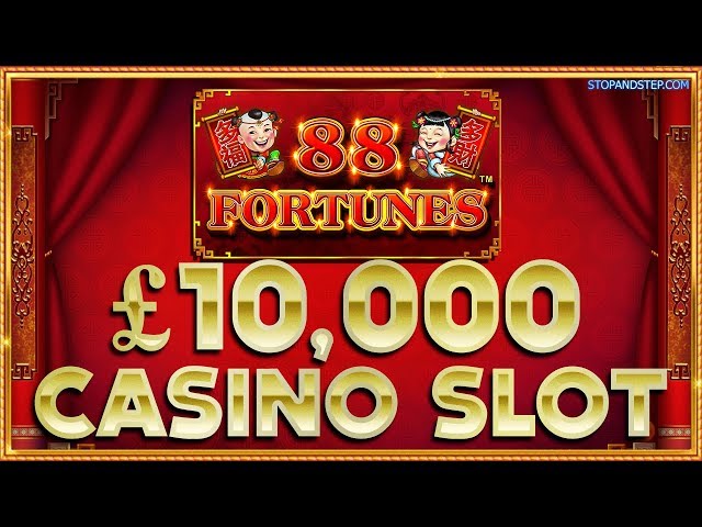 88 Fortunes £10K Jackpot Casino Slot in London !