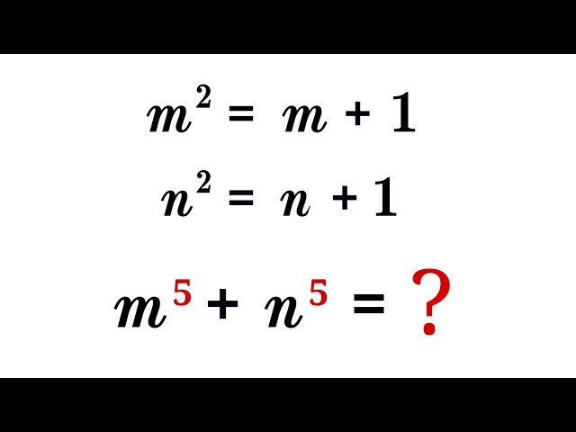 Math Olympiad Question｜Learn This Trick!