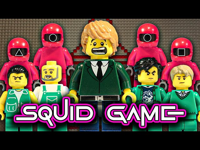 LEGO Squid Game: All 6 Games (Stop-Motion Animation)