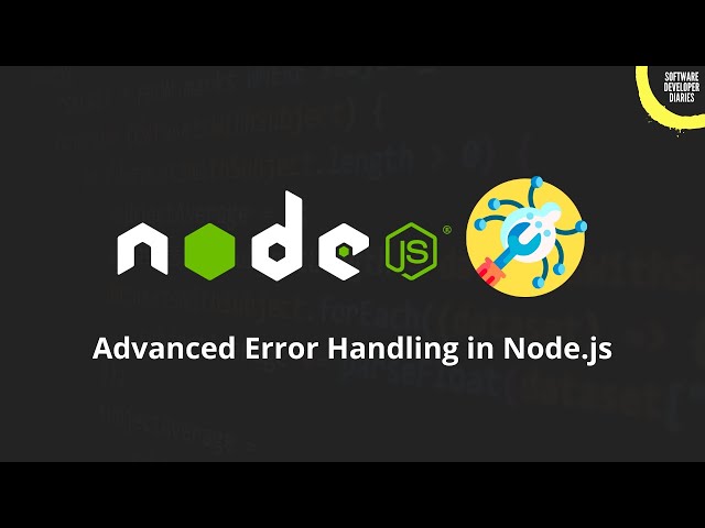 How to handle Node.js errors like a Pro?