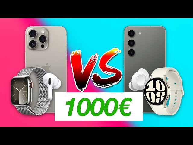 Apple VS Samsung 🔥 Wer bietet mehr für 1000€? (Vergleich Ökosystem)