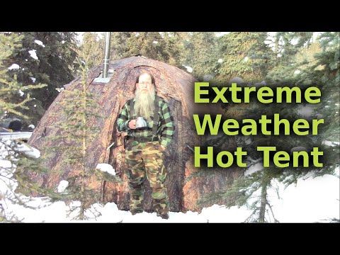 Hot Tenting In Alaska