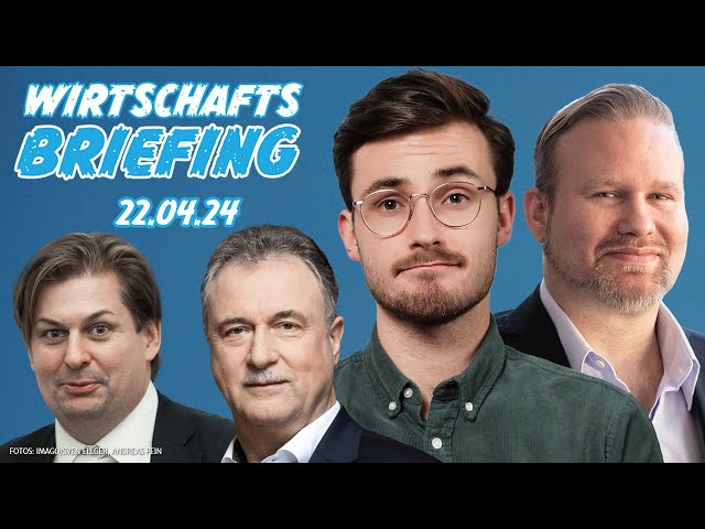 Maximilian Krah & Wirtschaftswende | WIRTSCHAFTSBRIEFING 22. April 2024 | Jens Brodersen & M Höfgen
