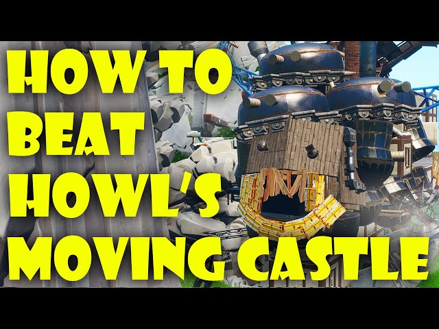 I Made an Escape Howl's Moving Castle Fortnite Map!