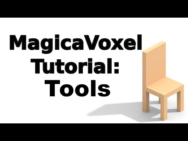 Magicavoxel Tutorial - Edit Tools [04]