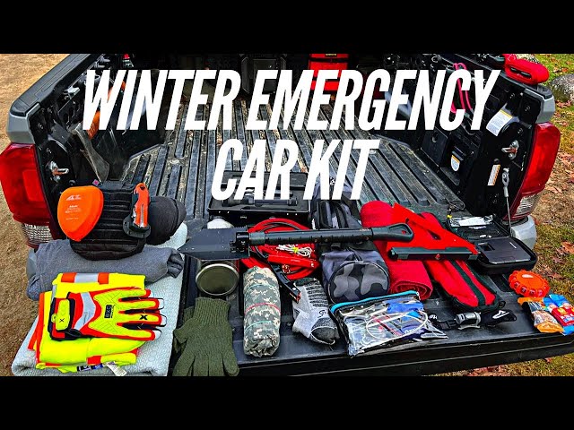 Winter Emergency Car Kit: Survival In the Cold Weather - Are You Prepared? FULL LIST BELOW