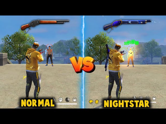 NEW M1887 GLISTENING NIGHTSTAR DAMAGE ABILITY TEST | NEW M1887 RING EVENT - GARENA FREE FIRE