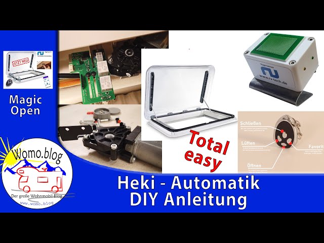 Elektrischer Antrieb für Heki 3 - DIY Einbau