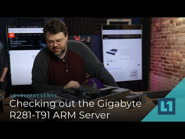 Checking out the Gigabyte R281-T91 ARM Server