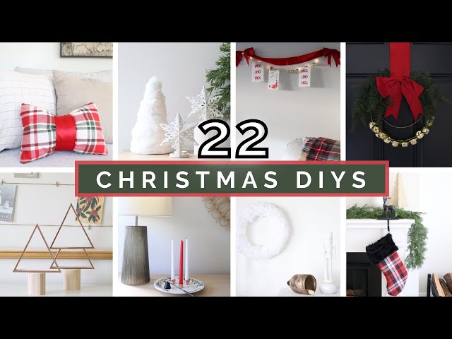 TOP 22 DIY DOLLAR TREE CHRISTMAS HOME DECOR COMPILATION 2022 | HIGH END & NOT CHEESY HOLIDAY DECOR